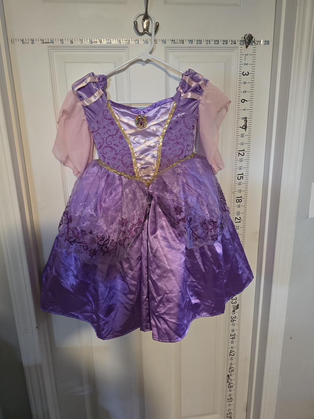 Purple Princess Dress-Up Costume for Kids - Sparkle Tulle Gown E